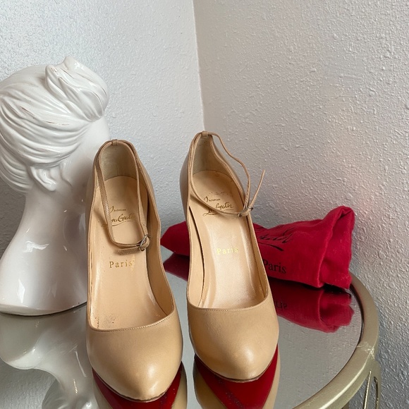 Christian Louboutin Fetibride 120mm Mary Jane heels RETAIL 895 - Picture 3 of 11